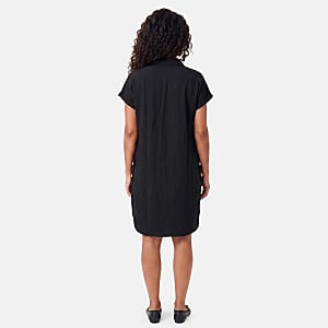 La Marey Black Woven Dress - One Size Fits Most