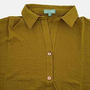 La Marey Yellow Woven Dress - One Size Fits Most