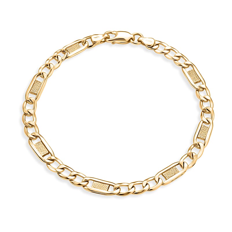 Italian 10K Yellow Gold Helios Bracelet (7 In) (2.9 g)