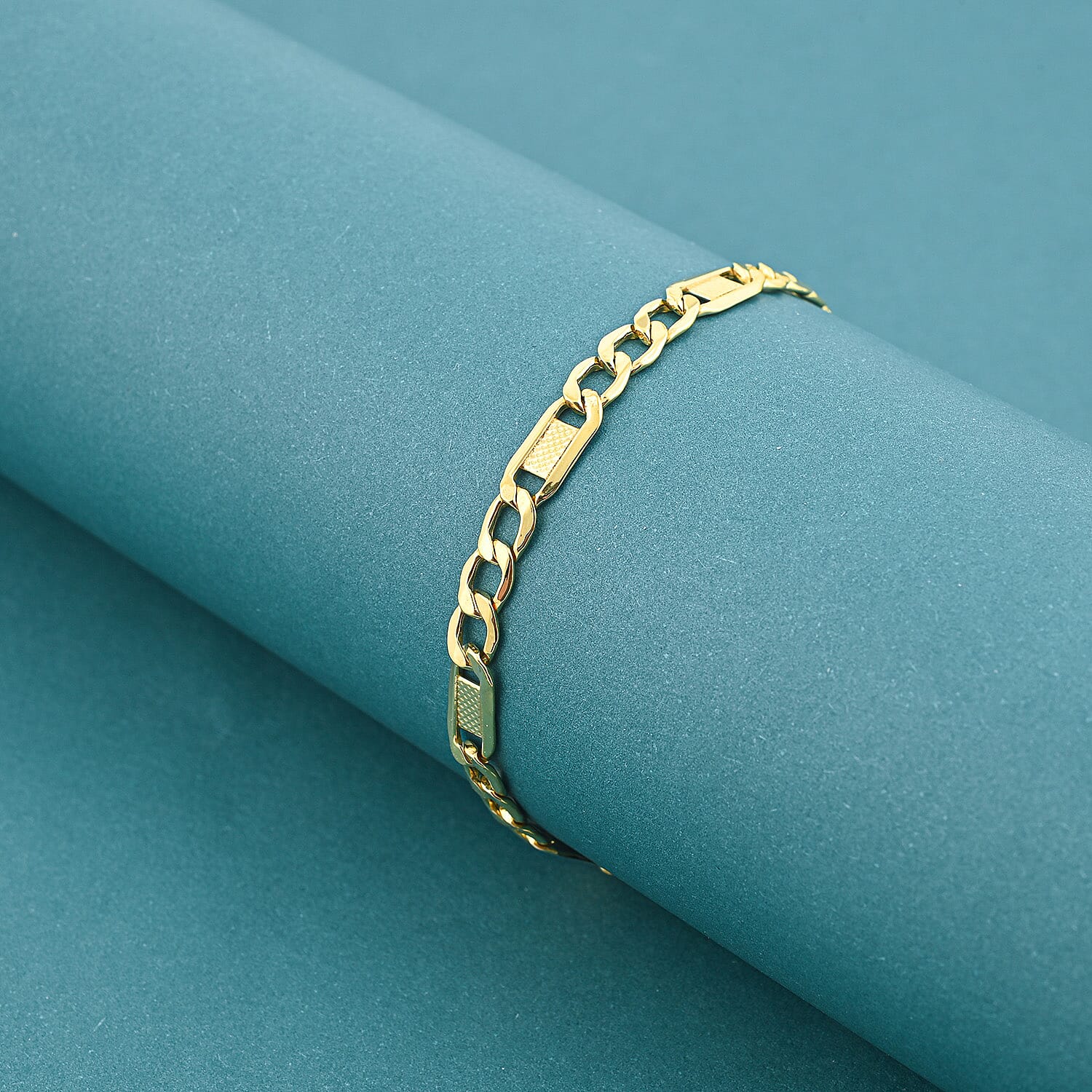 Italian 10K Yellow Gold Helios Bracelet (7 In) (2.9 g)