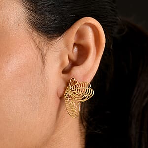 D'Joy Passport to Turkey Living Creature Earrings in 18K Vermeil Yellow Gold Over Sterling Silver 