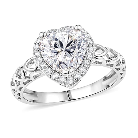 Rhodium Over Sterling Silver / 8 - Product card gallery slide 1 (10178427584825)