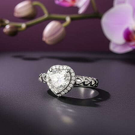 Rhodium Over Sterling Silver / 8 - Product card gallery slide 2 (10178427584825)
