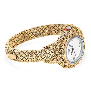 EverTrue Bangle Bracelet in 18K YG Plated (7.25 In)