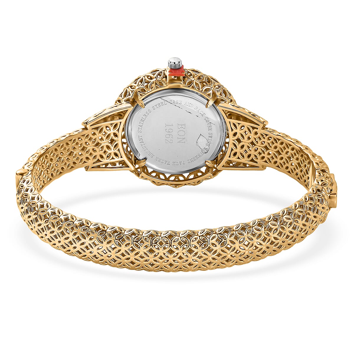 EverTrue Bangle Bracelet in 18K YG Plated (7.25 In) image number 5