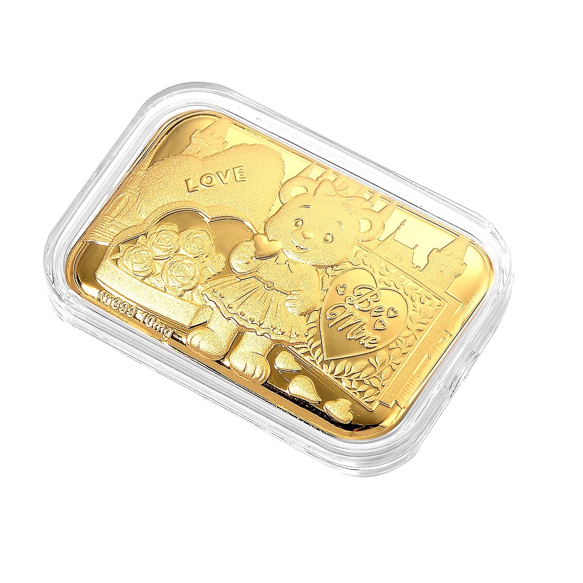  24K Golden Teddy Emboss Sheet 31x45.5mm 10mg image number 2