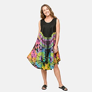 La Marey Multi Down Color Umbrella Dress - One Size Fits Most
