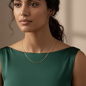 18K Yellow Gold Cable Chain Necklace 2 Grams (18 Inches)