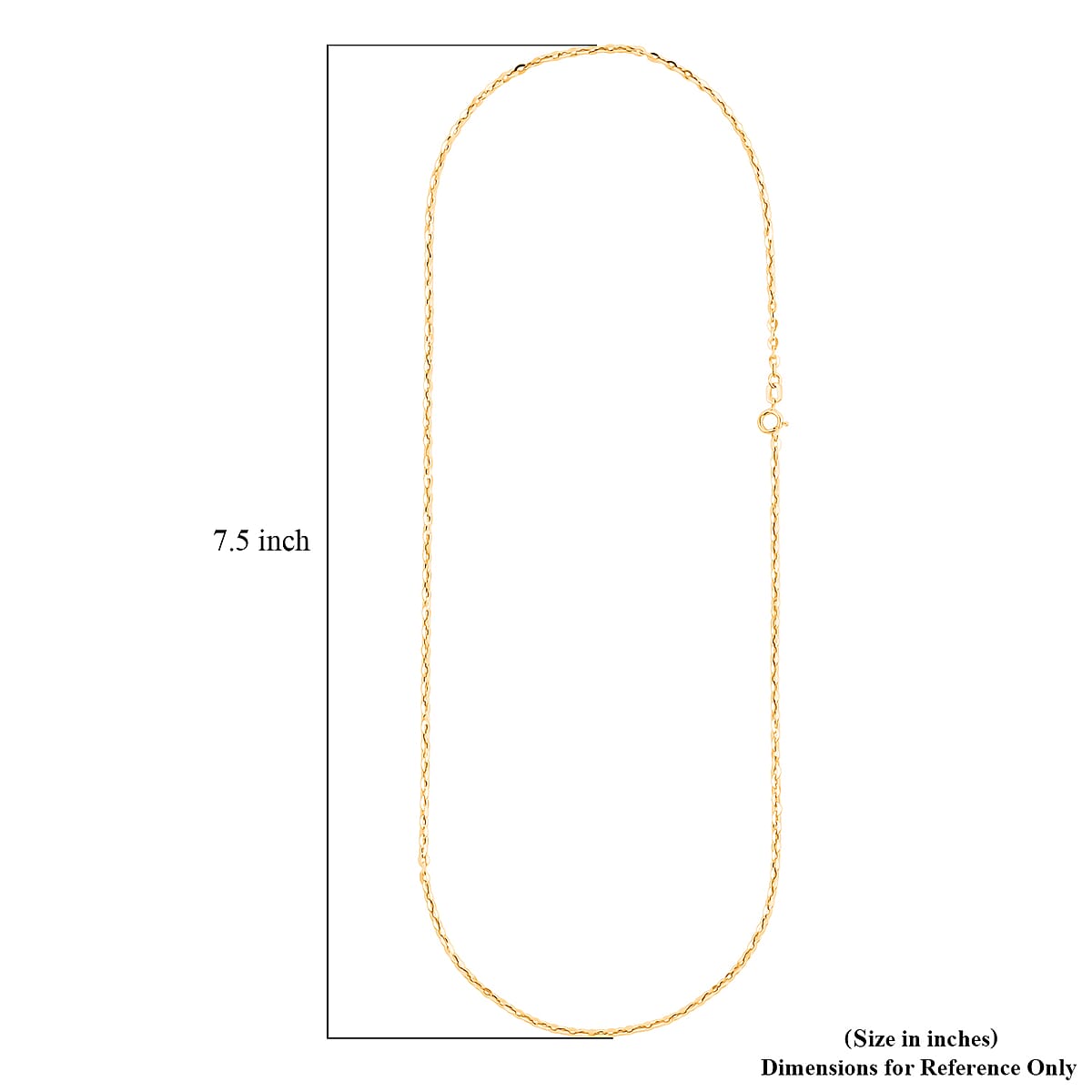 18K Yellow Gold Cable Chain Necklace 2 Grams (18 Inches) image number 6