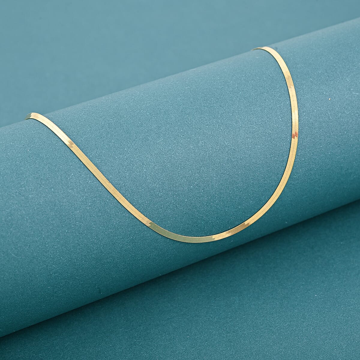 18K Yellow Gold Snake Chain Necklace 2.5 Grams (18 Inches) image number 1