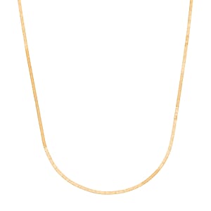18K Yellow Gold Snake Chain Necklace 2.7 Grams (20 Inches)