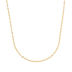 18K Yellow Gold Mariner Chain Necklace 2.2 Grams (20 Inches)