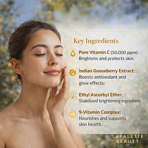 LaPalette Beauty Vita Yellow Double C Serum (1.18oz) Made in Korea