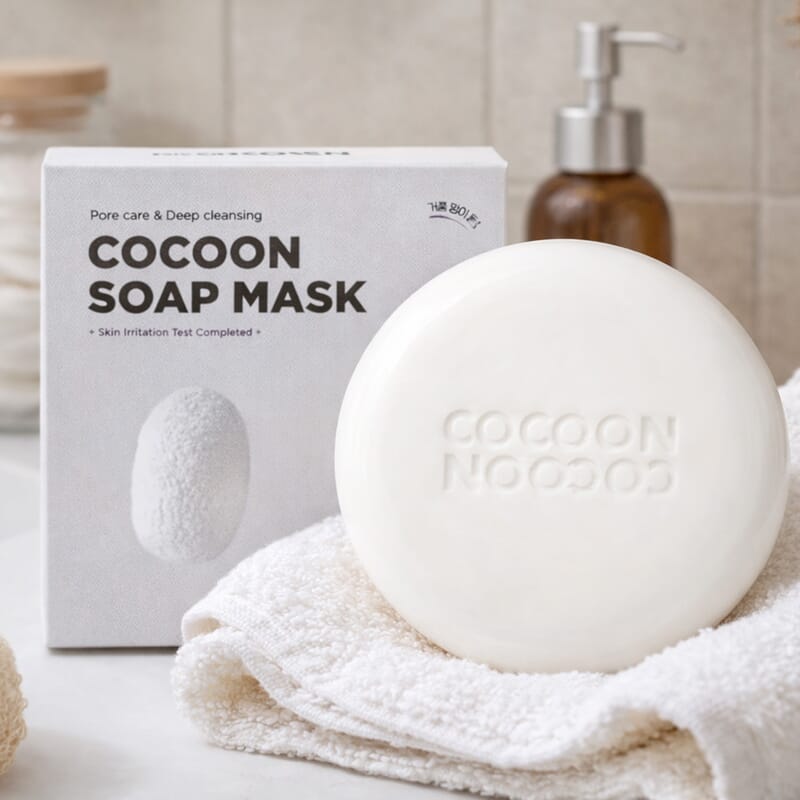 Zombie Beauty Pore Care & Deep Cleansing Cocoon Soap Mask (1 Bar) Made in Korea