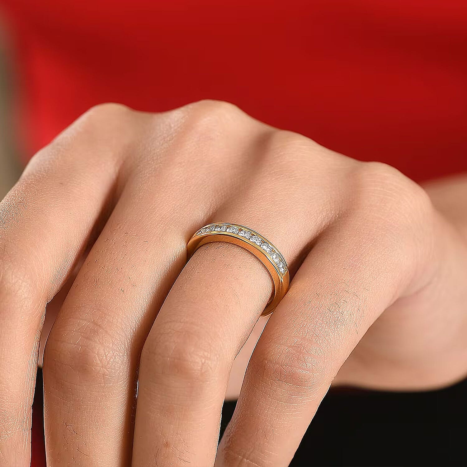 Yellow Gold Over Sterling Silver / 7 - Product card gallery slide 2 (9433197904127)