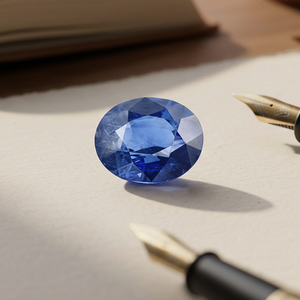 Gemstone Hunter Collection Natural Blue Sapphire (Ovl Free Size) 1.00 ctw image number 1