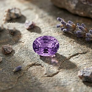 Gem Hunter Collection AAAA Natural Purple Sapphire (Ovl Free Size) 1.00 ctw