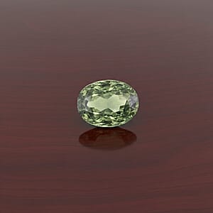 Gem Hunter Collection AAAA Natural Green Sapphire (Ovl Free Size) 1.00 ctw
