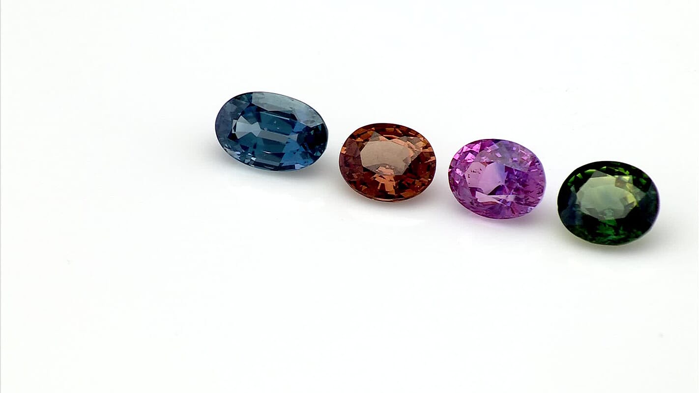 Gem Hunter Collection AAAA Natural Green Sapphire (Ovl Free Size) 1.00 ctw