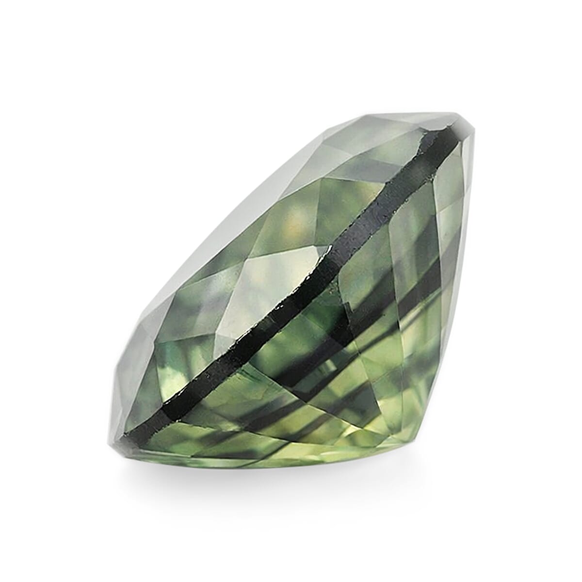 Gemstone Hunter Collection Natural Green Sapphire (Ovl Free Size) 1.00 ctw image number 2