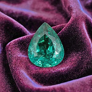 AAAA Monte Belo Indicolite (Pear Free Size) 1.00 ctw