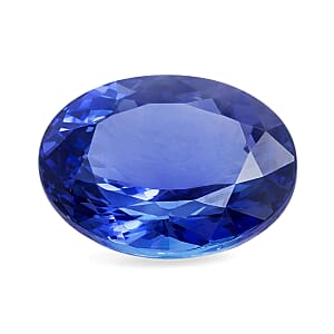 Certified & Appraised AAAA Tanzanite (Ovl 9.5x7.5 mm) 2.50 ctw