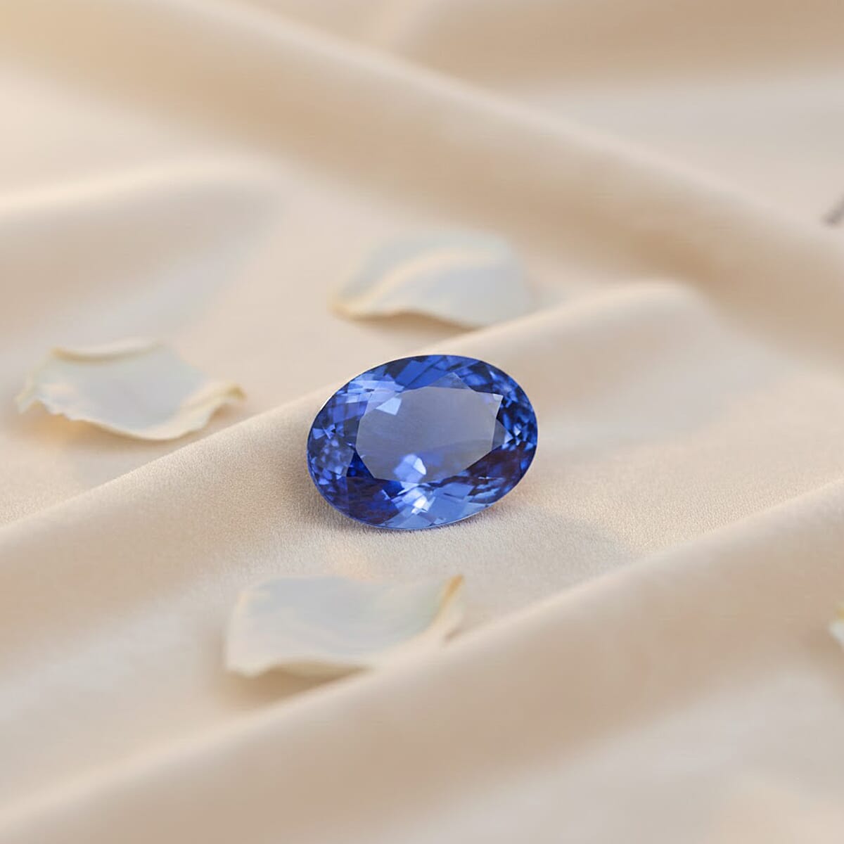 Certified & Appraised AAAA Tanzanite (Ovl 9.5x7.5 mm) 2.50 ctw image number 1