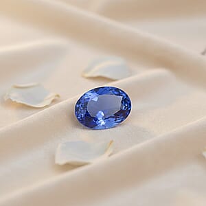 Certified & Appraised AAAA Tanzanite (Ovl 9.5x7.5 mm) 2.50 ctw