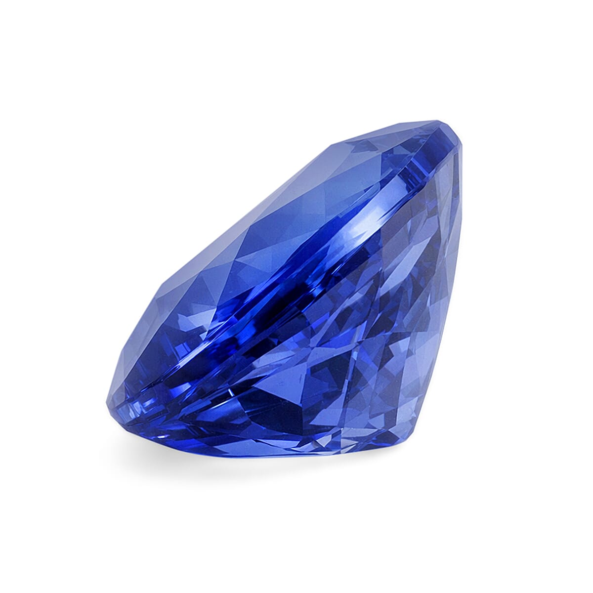 Certified & Appraised AAAA Tanzanite (Ovl 9.5x7.5 mm) 2.50 ctw image number 2