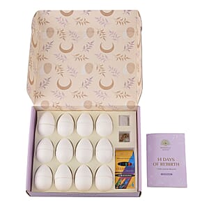 14pcs Easter box1pc Selenite Raw Stone Size: about 3cm X 1.5cmWeight: about 18grams1pc Star + 1pc Moon Size: about 20 X 20 X 6mmWeight: Star is 3gMoon is 1.6gm1pc tiny amethyst palm round stoneSize: about 1.6-2.0cm, thickness 0.6-0.7cmWeight: ab