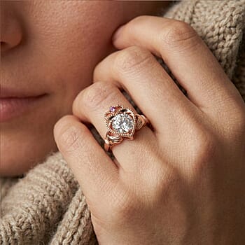 Rose Gold Over Sterling Silver / 5 - Product card gallery slide 3 (10178432434489)