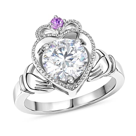 Rhodium Over Sterling Silver / 6 - Product card gallery slide 1 (10178432434489)