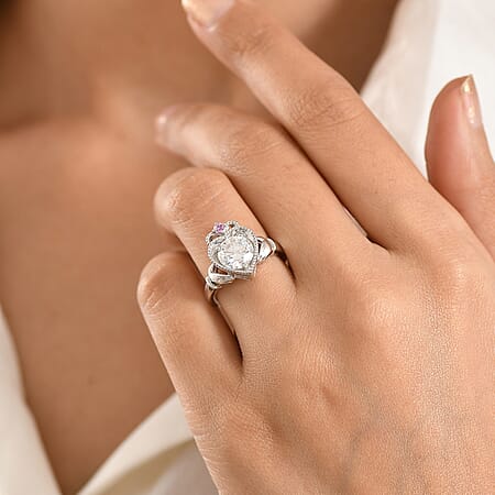 Rhodium Over Sterling Silver / 6 - Product card gallery slide 3 (10178432434489)