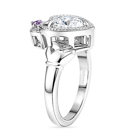 Rhodium Over Sterling Silver / 6 - Product card gallery slide 4 (10178432434489)
