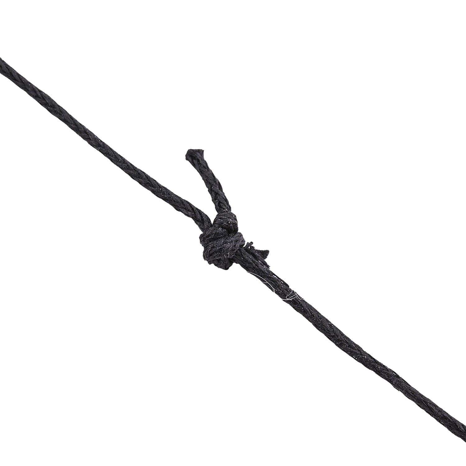 Arrowhead Rose Quartz and Lava Stone 52.00 ctw Adjustable Black Cord Necklace (14 Inches)