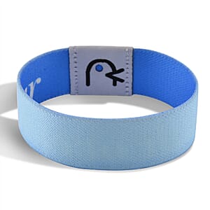 NFC Scan (Daily Bible Verse) Polyester Stretch Bracelet - Blue (7-8In)
