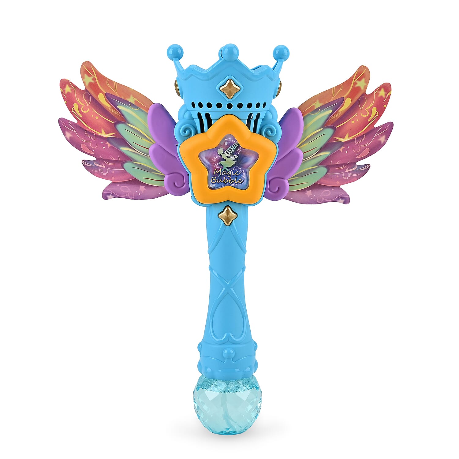 Blue Magic Bubble Wand Toy (Includes 80ml Bubble Fluid)