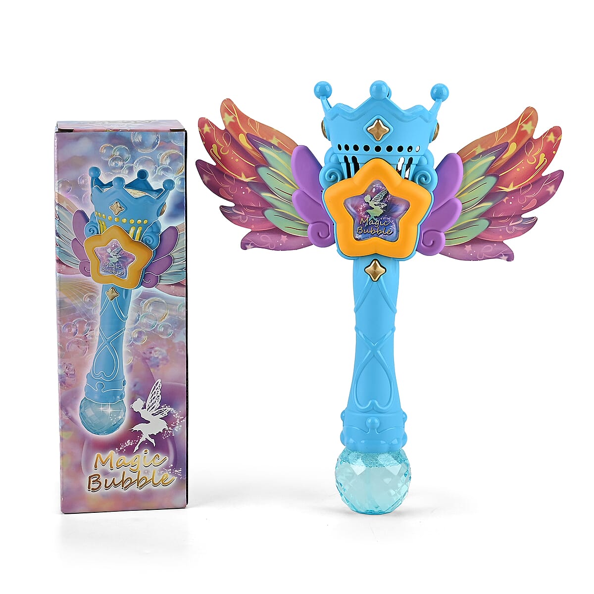 Blue Magic Bubble Wand Toy (Includes 80ml Bubble Fluid) image number 6