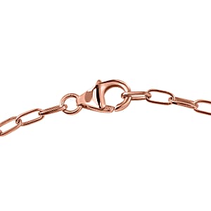 D'Joy Premium Pink Morganite and Moissanite 4.50 ctw Promise Petal Bracelet in 18K Vermeil Rose Gold Over Sterling Silver (6.50 In)