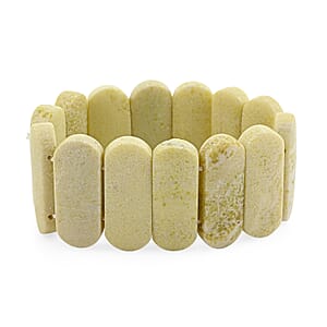 Pineapple Jasper 518.40 ctw Stretch Bracelet (6.00 In)