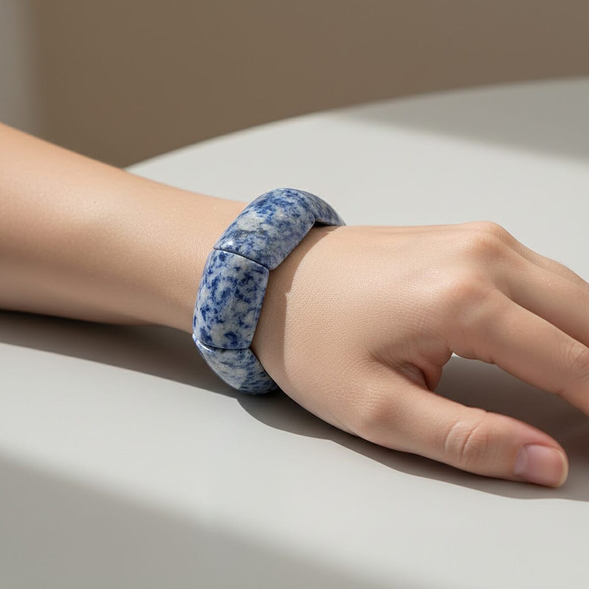 Sodalite Stretch Bracelet 325.05 ctw image number 2