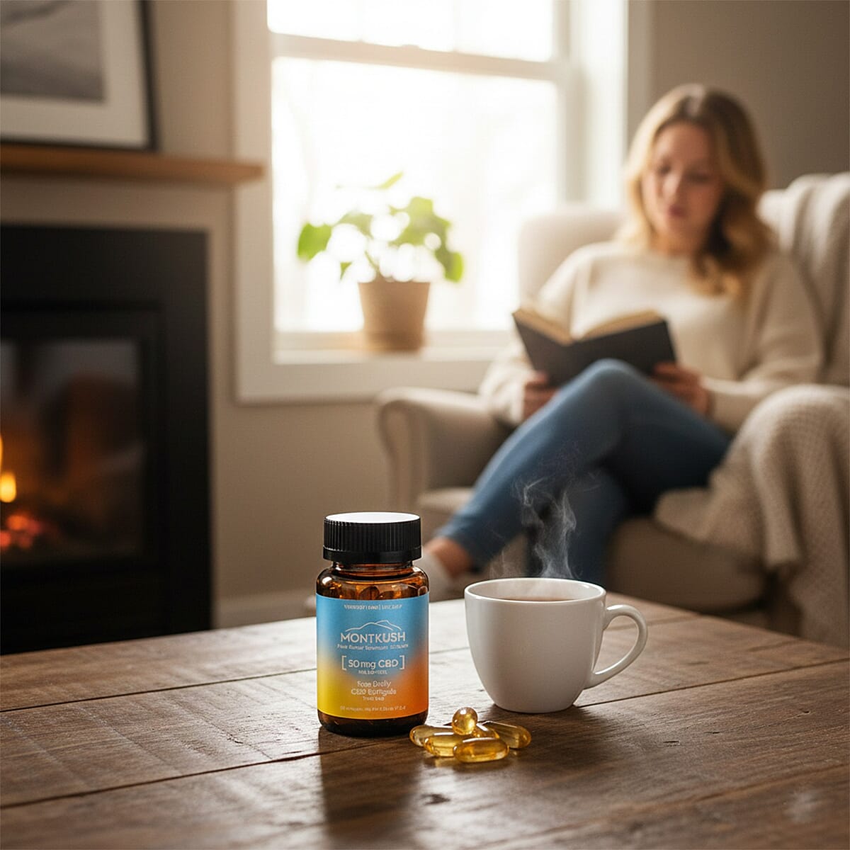 MontKush True Daily Broad-Spectrum 50mg CBD (30 Softgels) Made in US image number 2