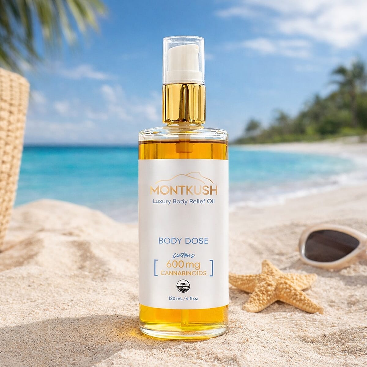 MONTKUSH USDA Organic CBD Body Dose - 600mg image number 2