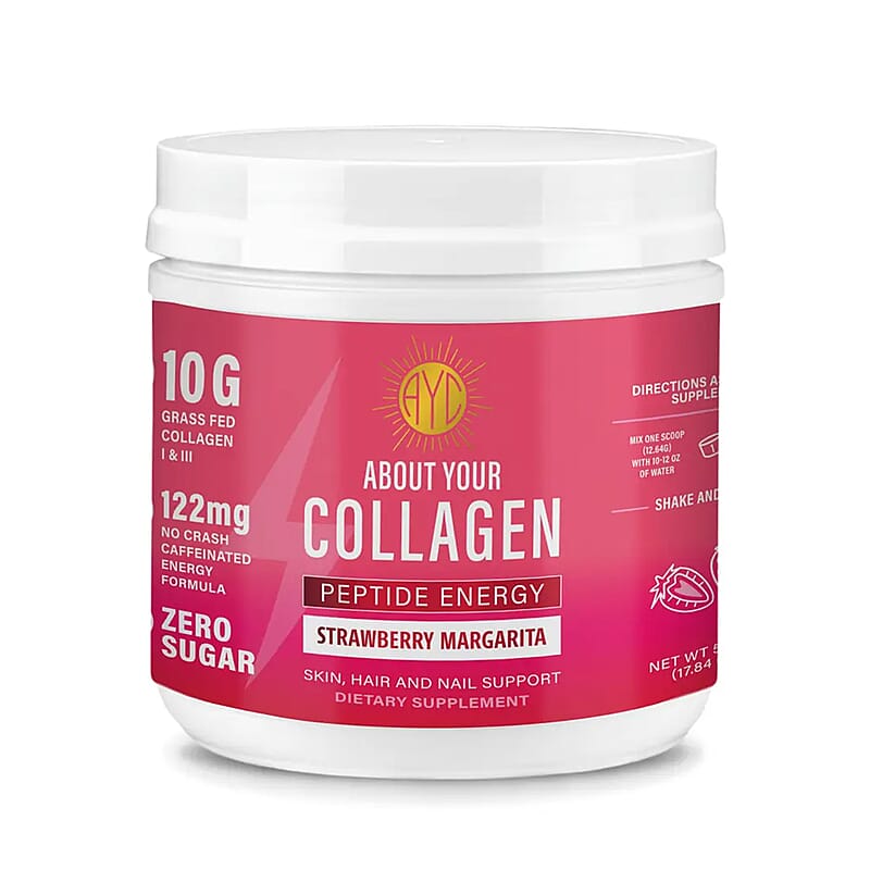About Your Collagen Peptide Energy Supplement 40 serving- Strawberry Margarita