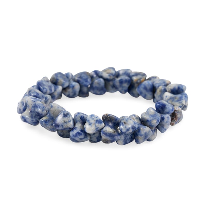 Sodalite 155.60 ctw Fancy Stretch Bracelet