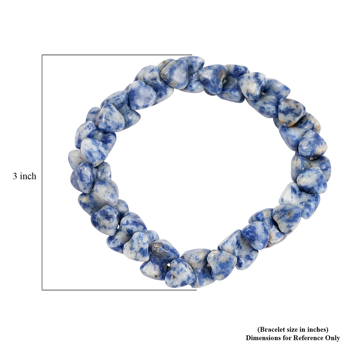 Sodalite Stretch Bracelet 155.60 ctw image number 4