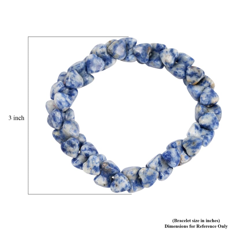 Sodalite 155.60 ctw Fancy Stretch Bracelet