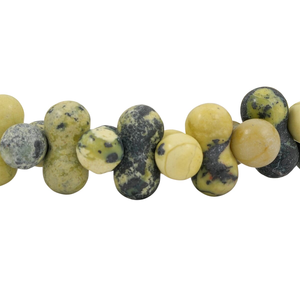 Peanut Yellow Turquoise Stretch Bracelet 106.90 ctw image number 3