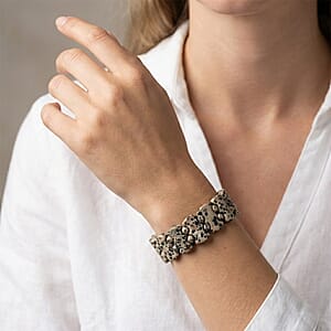 Dalmation Jasper Stretch Bracelet 257.25 ctw