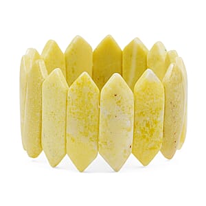 Pineapple Jasper Stretch Bracelet 366.00 ctw